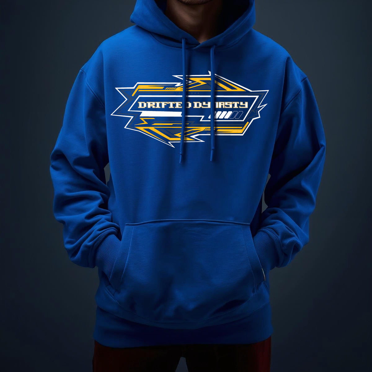 GAME OVER Hoodie (Royal Blue Edition)