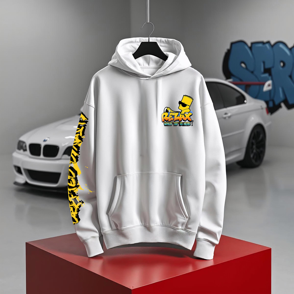 Relax & Roll Oversized Hoodie