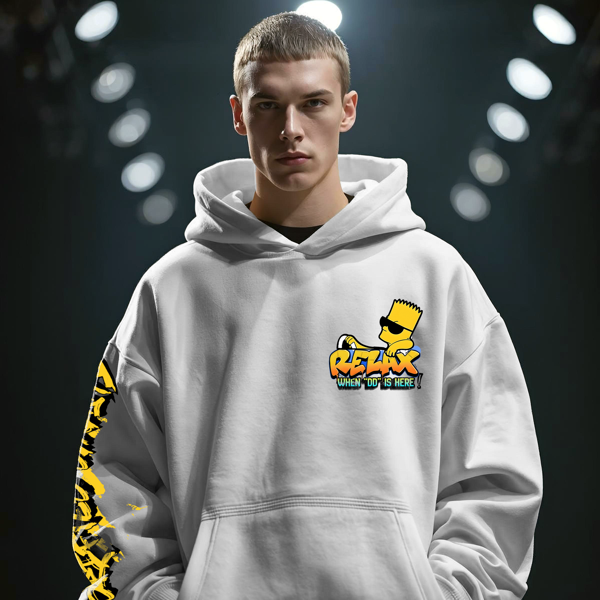 Relax & Roll Oversized Hoodie