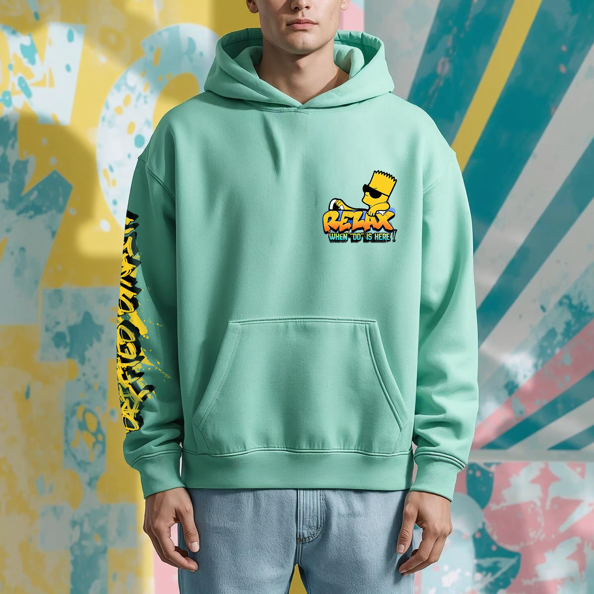 Chill Main Character Hoodie