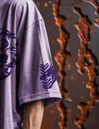 350Z 280 GSM Oversized Tee - Lavander  “Where Drift Meets Myth.”