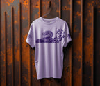 350Z 280 GSM Oversized Tee - Lavander  “Where Drift Meets Myth.”