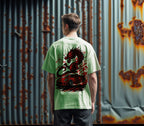 350Z 280 GSM Oversized Tee - Mint “Where Drift Meets Myth.”