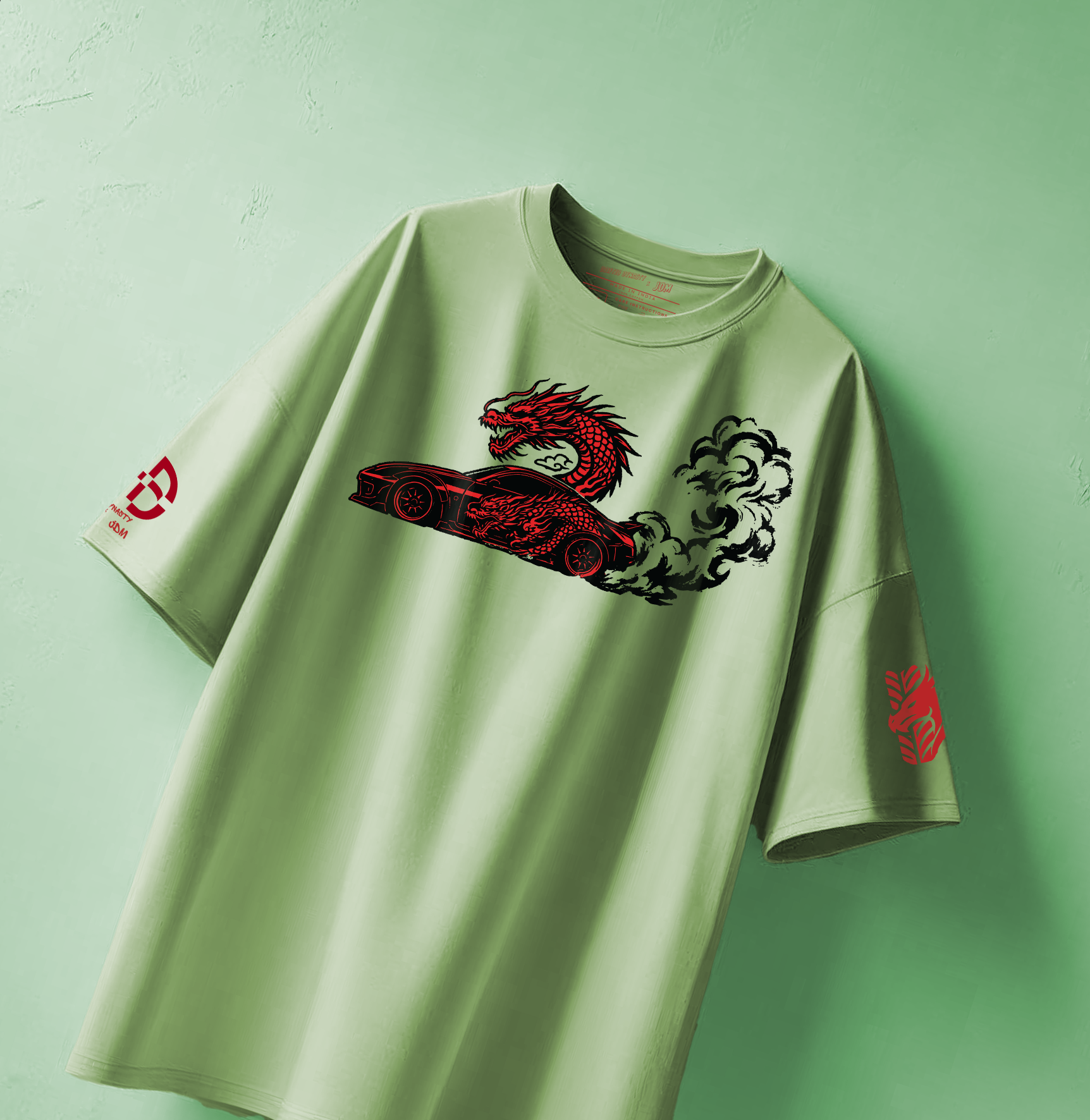 350Z 280 GSM Oversized Tee  “Where Drift Meets Myth.”