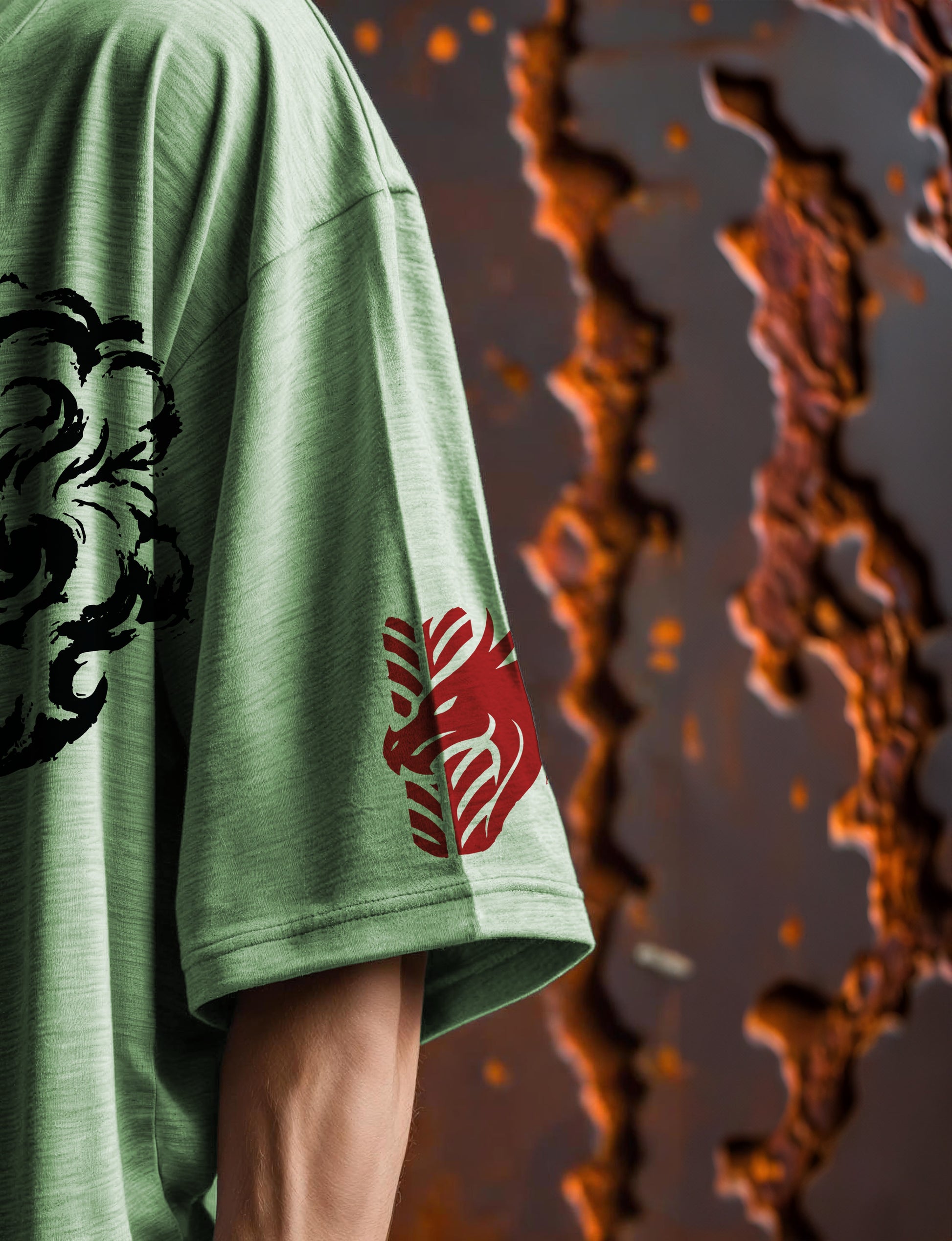 350Z 280 GSM Oversized Tee  “Where Drift Meets Myth.”