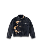 Midnight Bloom Denim Jacket